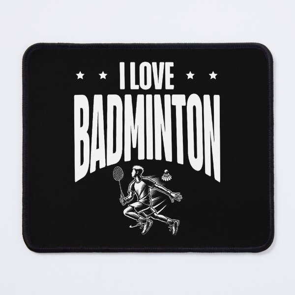 Item preview, Funny Badminton Player Love Shuttlecock designed and sold by prabuniard.