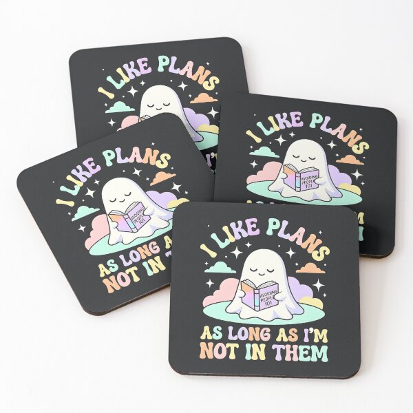 Item preview, I Like Plans – Introvert Sarcastic Cat Planning Humor designed and sold by Taans-Creation.