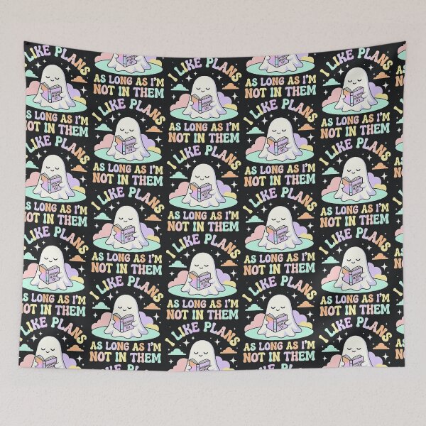Item preview, I Like Plans – Introvert Sarcastic Cat Planning Humor designed and sold by Taans-Creation.