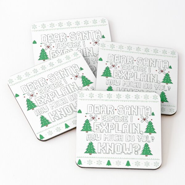 Item preview, Dear Santa Before I Explain Ugly Christmas designed and sold by Extruser84.