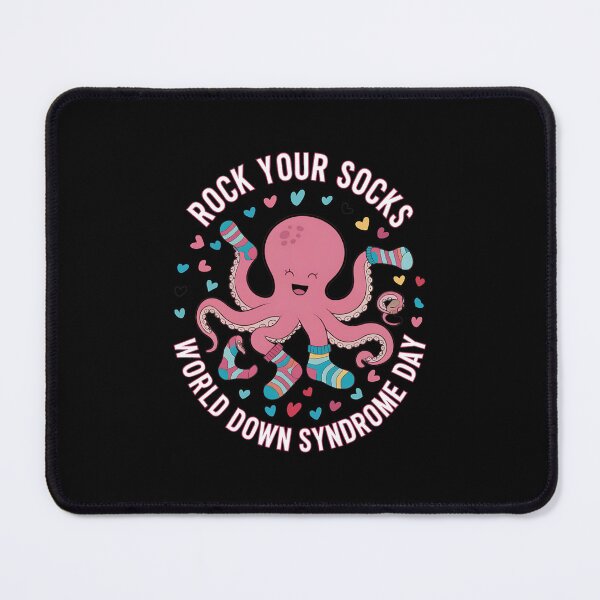 Item preview, Rock Your Socks Down Syndrome Awareness Day Octopus designed and sold by DentistLegal.