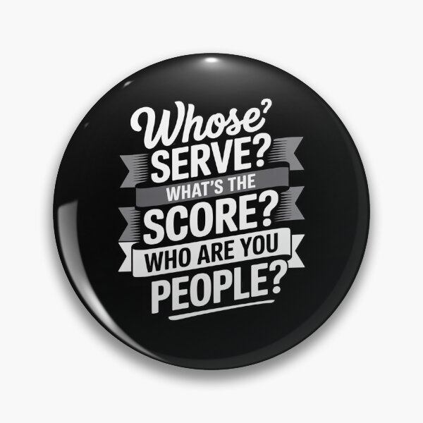 Item preview, Whose Serve What's The Score - Pickleball Paddleball designed and sold by Slwankol.