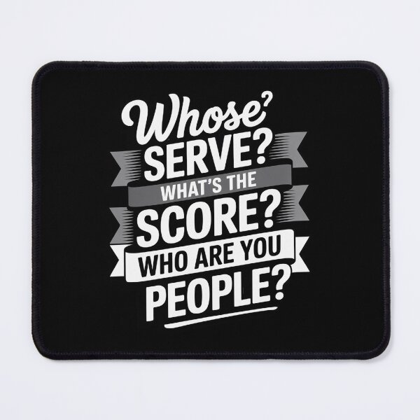 Item preview, Whose Serve What's The Score - Pickleball Paddleball designed and sold by Slwankol.