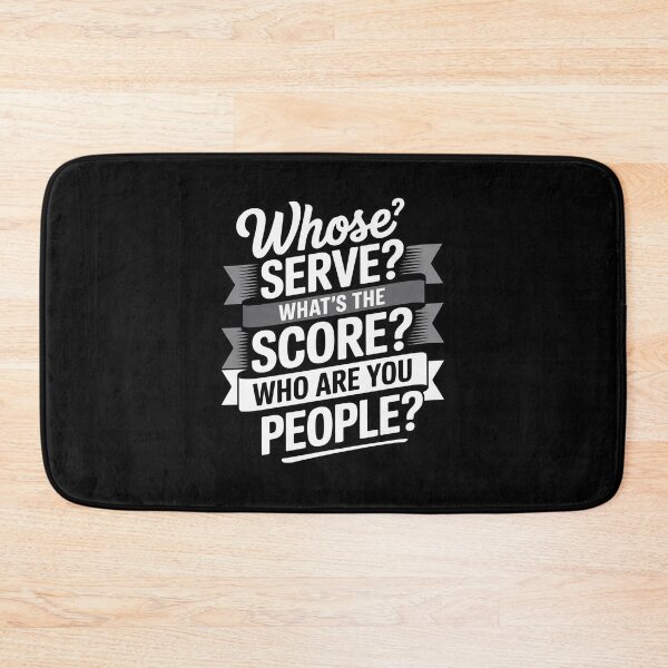 Item preview, Whose Serve What's The Score - Pickleball Paddleball designed and sold by Slwankol.