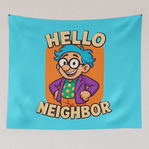 Item preview, Hello Neighbor Fan Art - Character T-Shirt Design designed and sold by harmandragon04.