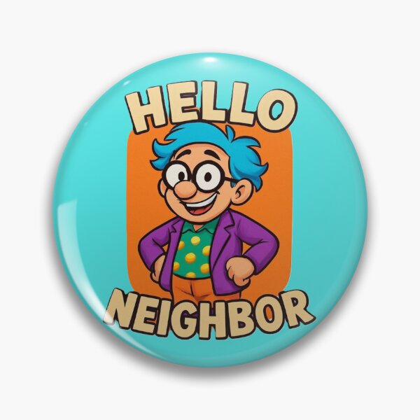 Item preview, Hello Neighbor Fan Art - Character T-Shirt Design designed and sold by harmandragon04.