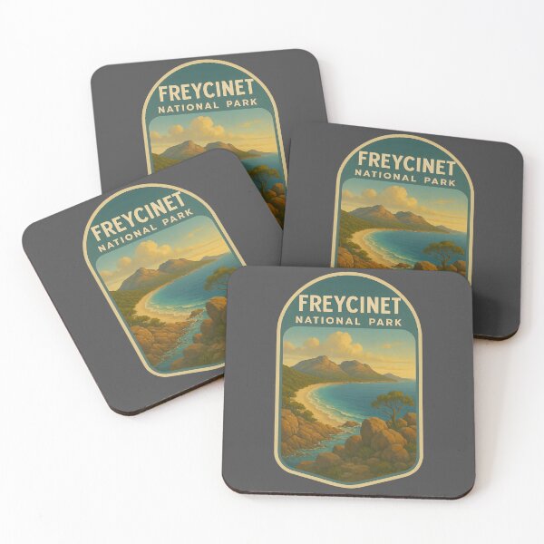 Item preview, Australian National Parks Vintage Prints: Freycinet  designed and sold by PinUpPizzazz.