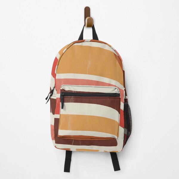 Item preview, Retro Wavy Stripes Warm Earth Tones designed and sold by Ed & Harmony.