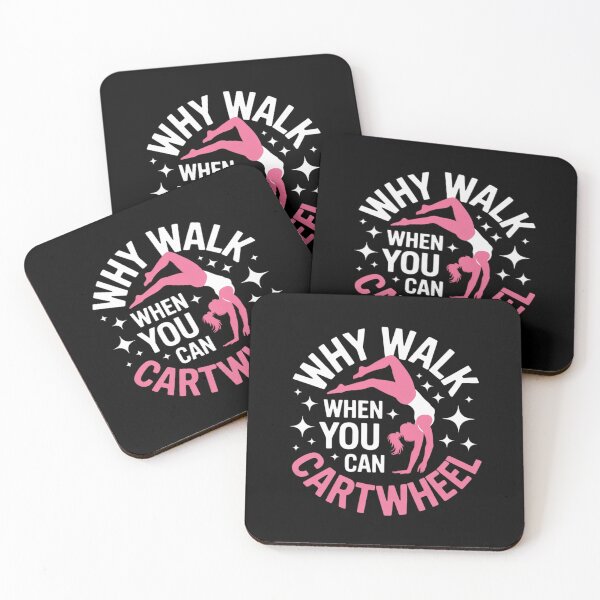 Item preview, Why Walk When You Can Cartwheel Gymnast designed and sold by Slwankol.
