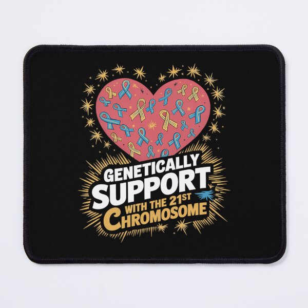 Item preview, Heart Ribbon World Down Syndrome Day designed and sold by DentistLegal.