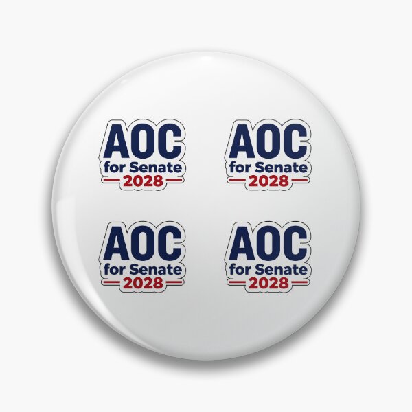 Item preview, AOC for Senate 2028 Political 4 Pack designed and sold by Owcomm.