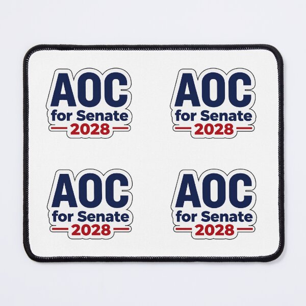 Item preview, AOC for Senate 2028 Political 4 Pack designed and sold by Owcomm.