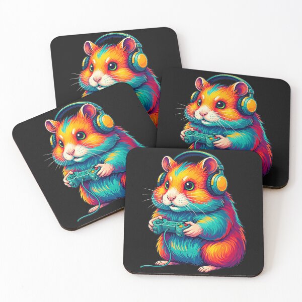 Item preview, Gamer Hamster Gaming Funny designed and sold by FemmeForge.