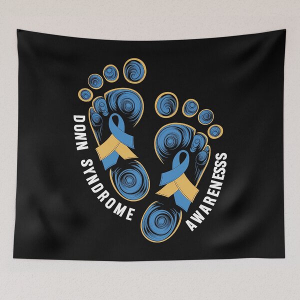 Item preview, Footprints World Down Syndrome Awareness Day T21 designed and sold by DentistLegal.