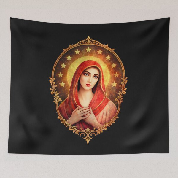 Item preview, Our Lady — Gilded Icon Frame designed and sold by Sanctum Icons.