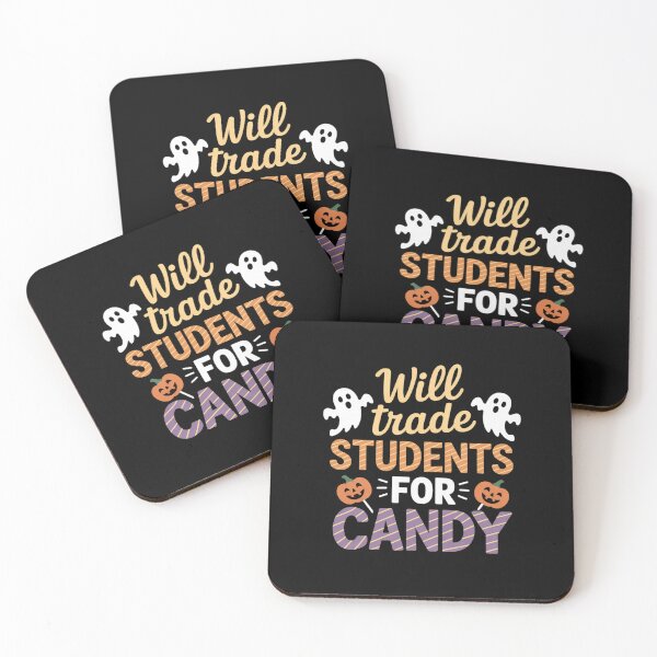 Item preview, Will Trade Students For Candy Halloween Teacher designed and sold by Slwankol.