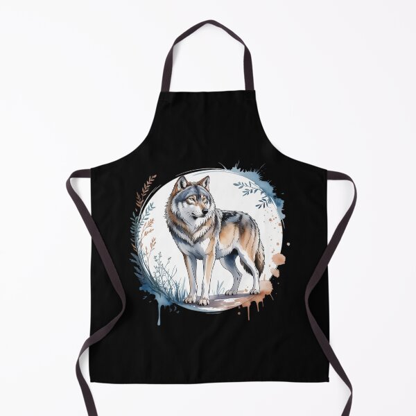 Artikelvorschau, Winter Schnee Wolf Wölfe Märchen entworfen und verkauft von Slwankol.