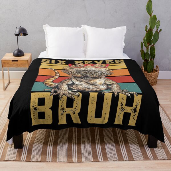 Artikelvorschau, Six Seven 6 7 Bruh 67 Meme Lizard Funny Cool Red Glasses T-Shirt entworfen und verkauft von LashondaGreen89.