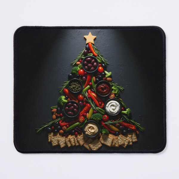 Item preview, Christmas Crudités Platter Tree with Dips designed and sold by homydesign.