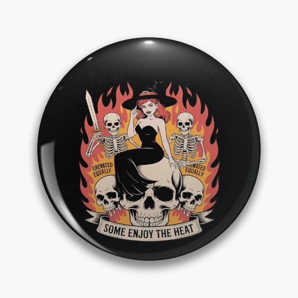 Item preview, Witch All Men Are Cremated Equal Feminist Halloween designed and sold by Slwankol.