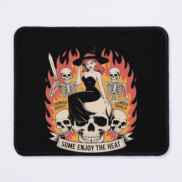 Item preview, Witch All Men Are Cremated Equal Feminist Halloween designed and sold by Slwankol.