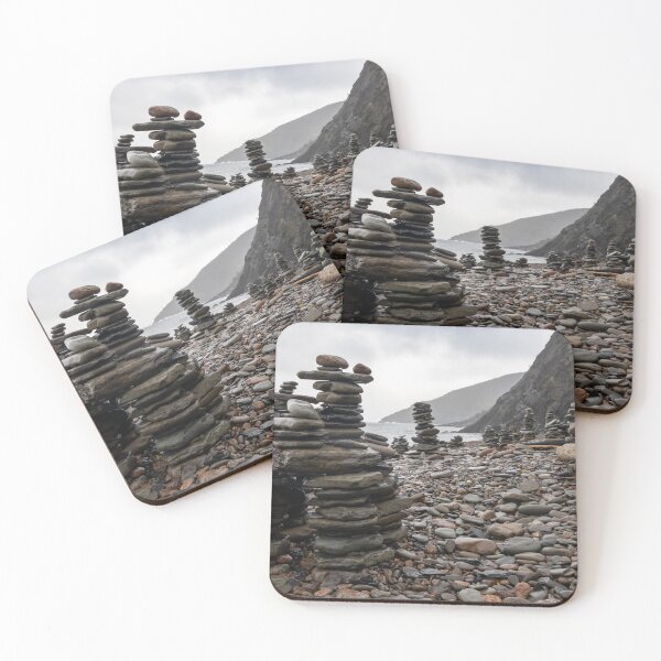 Item preview, Stone Stacks at Meat Cove Beach designed and sold by jrtwynam.