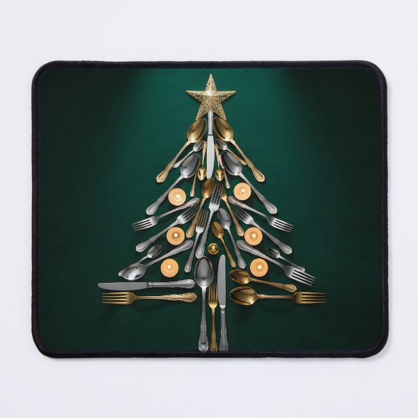Item preview, Elegant Christmas Dinner Tree of Silverware designed and sold by homydesign.