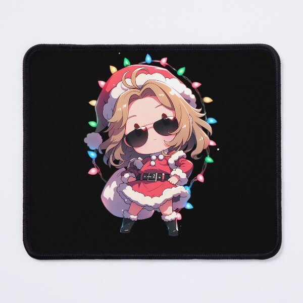 Item preview, Sakura Kinomoto Christmas Funny Cardcaptor Sakura Anime Girl Santa Lights Chibi Magic designed and sold by CarlosBender.