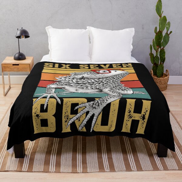 Artikelvorschau, Six Seven 6 7 Bruh 67 Meme Lustige Eidechse Coole rote Brille T-Shirt entworfen und verkauft von LashondaGreen89.