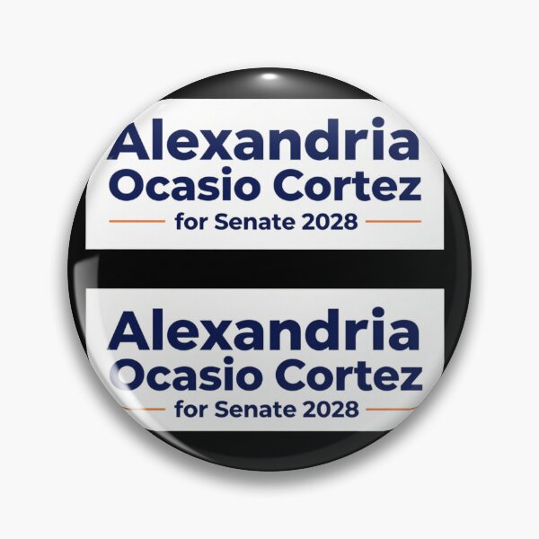 Item preview, Alexandria Ocasio Cortez for Senate 2028 Political Campaign 2 pack designed and sold by Owcomm.
