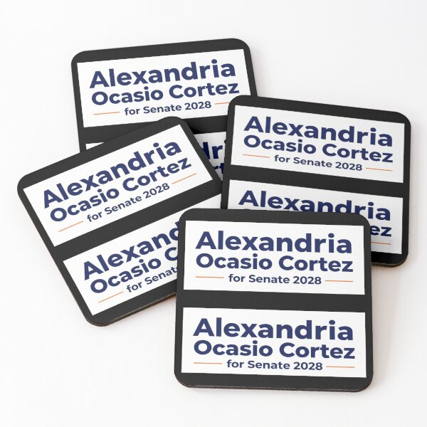 Item preview, Alexandria Ocasio Cortez for Senate 2028 Political Campaign 2 pack designed and sold by Owcomm.