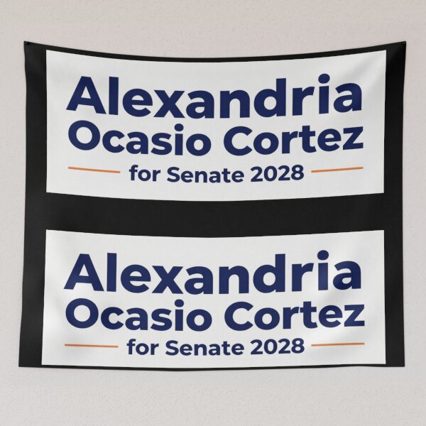 Item preview, Alexandria Ocasio Cortez for Senate 2028 Political Campaign 2 pack designed and sold by Owcomm.