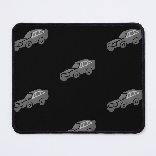 Item preview, A race car speeding through a sharp curve on a racetrack_30_Black Paint_side view designed and sold by Aariq.