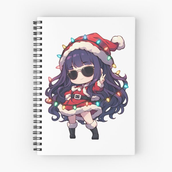Item preview, Tomoyo Daidouji Christmas Funny Cardcaptor Sakura Anime Girl Santa Lights Chibi Joy designed and sold by CarlosBender.