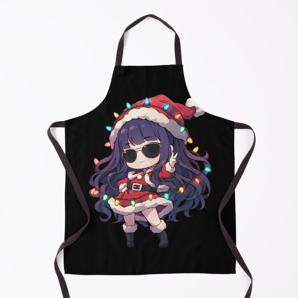 Item preview, Tomoyo Daidouji Christmas Funny Cardcaptor Sakura Anime Girl Santa Lights Chibi Joy designed and sold by CarlosBender.