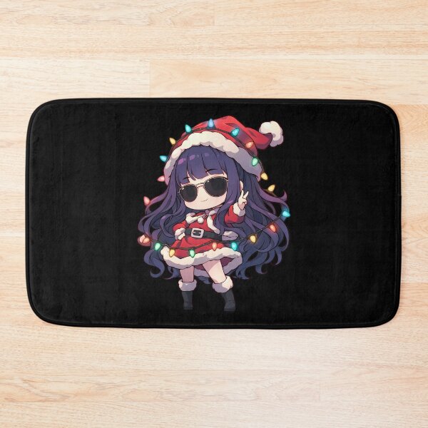 Item preview, Tomoyo Daidouji Christmas Funny Cardcaptor Sakura Anime Girl Santa Lights Chibi Joy designed and sold by CarlosBender.