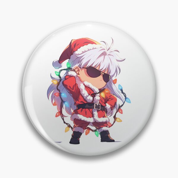 Item preview, Yukito Tsukishiro Yue Christmas Funny Cardcaptor Sakura Anime Santa Lights Chibi Grace designed and sold by CarlosBender.