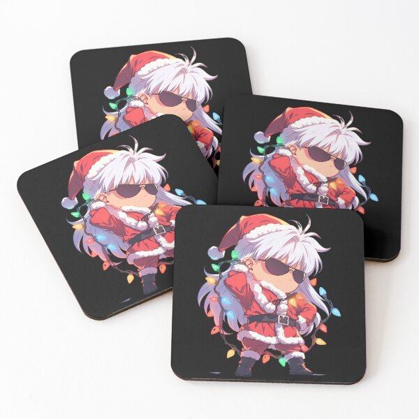 Item preview, Yukito Tsukishiro Yue Christmas Funny Cardcaptor Sakura Anime Santa Lights Chibi Grace designed and sold by CarlosBender.