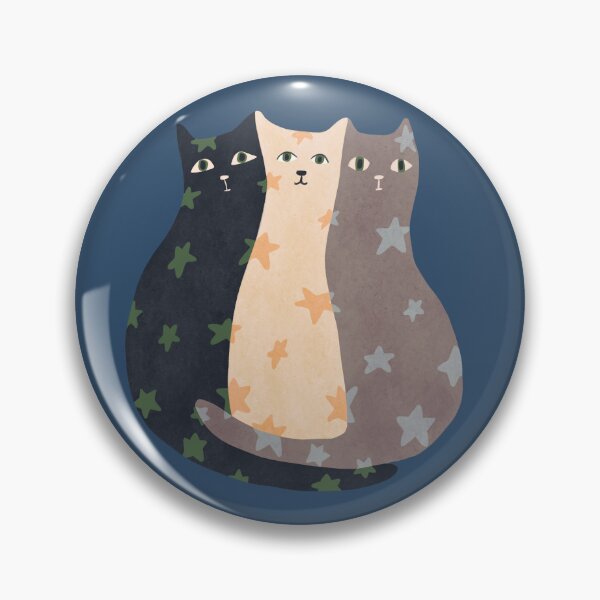 Item preview, We three, starry cats designed and sold by SaryandSaff.