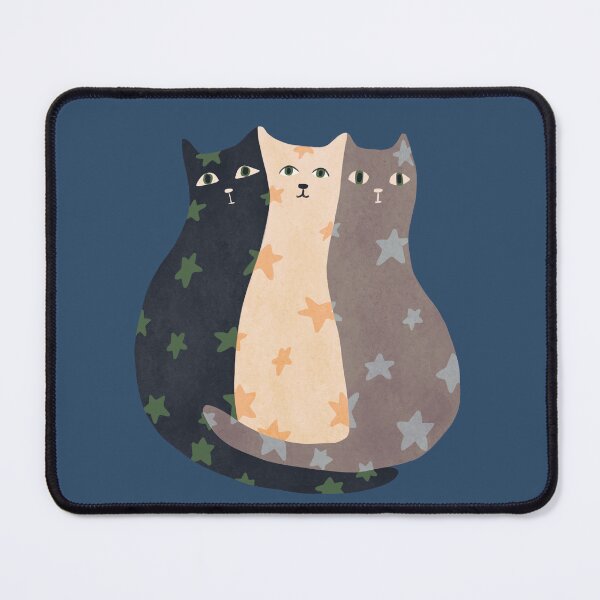 Item preview, We three, starry cats designed and sold by SaryandSaff.