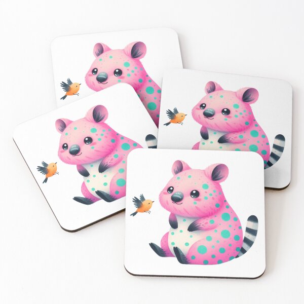 Item preview, Pink Quokka designed and sold by Beyondnote-Art.