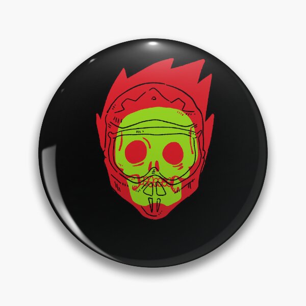 Artikelvorschau, Neon Toxic Rider Acid Green Skull Grafik entworfen und verkauft von RNASstuff.