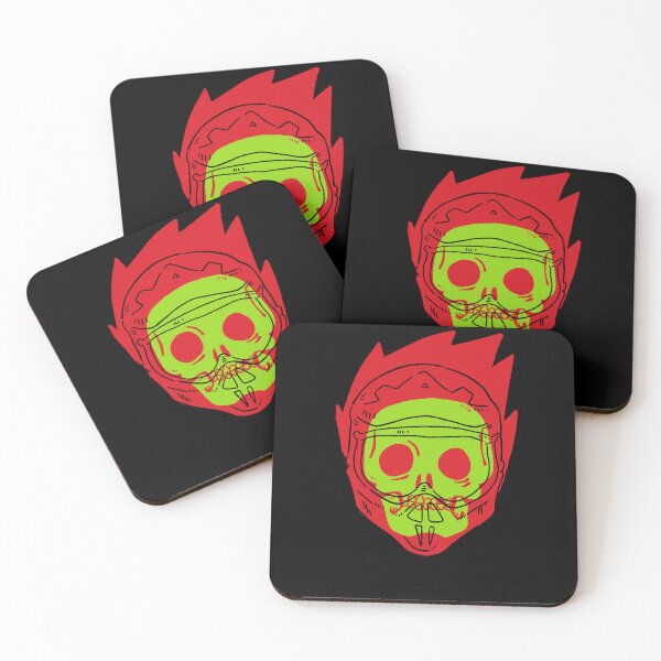 Item preview, Neon Toxic Rider Acid Green Skull Graphic designed and sold by RNASstuff.