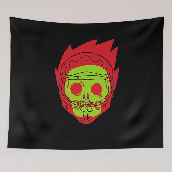 Item preview, Neon Toxic Rider Acid Green Skull Graphic designed and sold by RNASstuff.