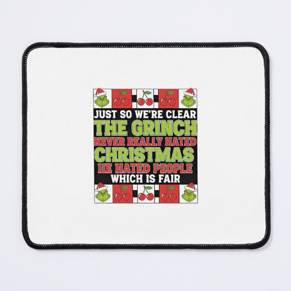 Item preview, Funny Grinch University Hates People Christmas designed and sold by Jook1951.