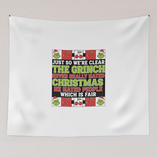 Item preview, Funny Grinch University Hates People Christmas designed and sold by Jook1951.