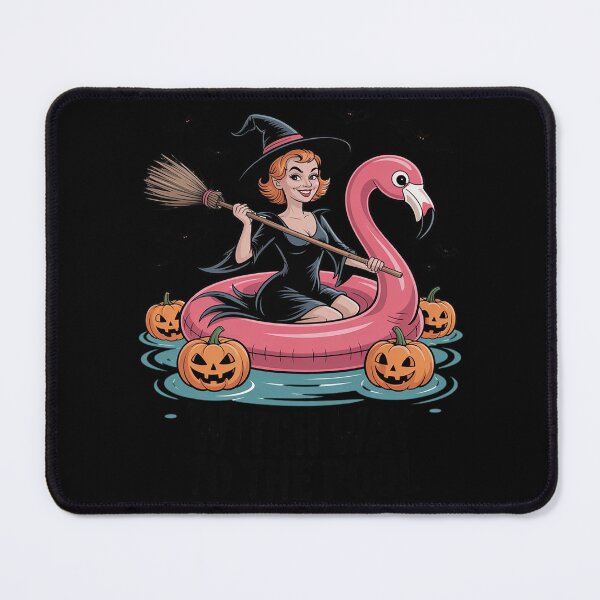 Item preview, Witch Way To The Pool Summer Autumn Fall Goth Spooky designed and sold by genkihikki.