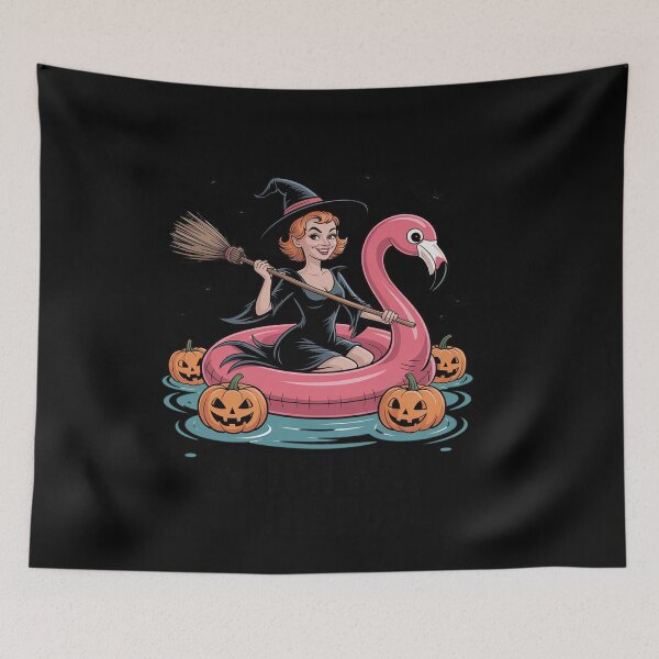 Item preview, Witch Way To The Pool Summer Autumn Fall Goth Spooky designed and sold by genkihikki.