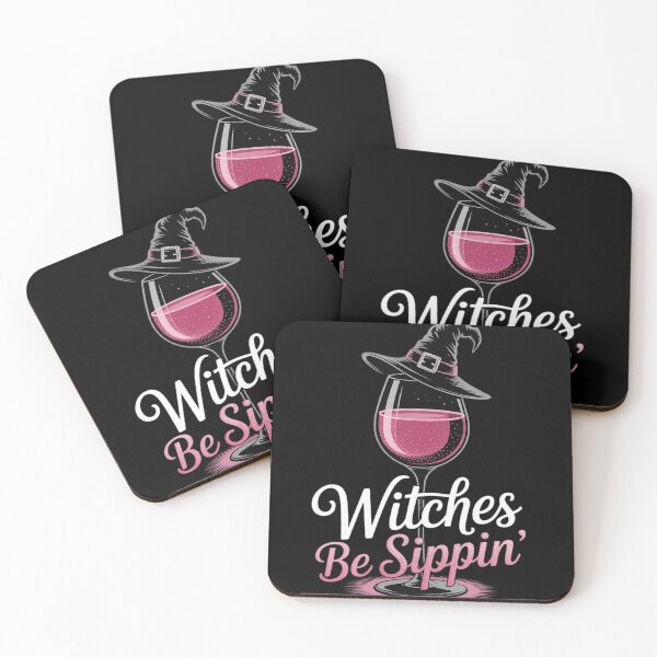 Item preview, Witches Be Sippin Spooky Wine Party Halloween designed and sold by genkihikki.