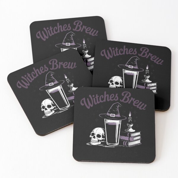 Item preview, Witches Brew Coffee Witchy Halloween designed and sold by genkihikki.